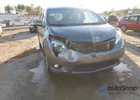 2011 Toyota Sienna Xle V6 из США, поврежденный, VIN 5TDYK3DC9BS155391